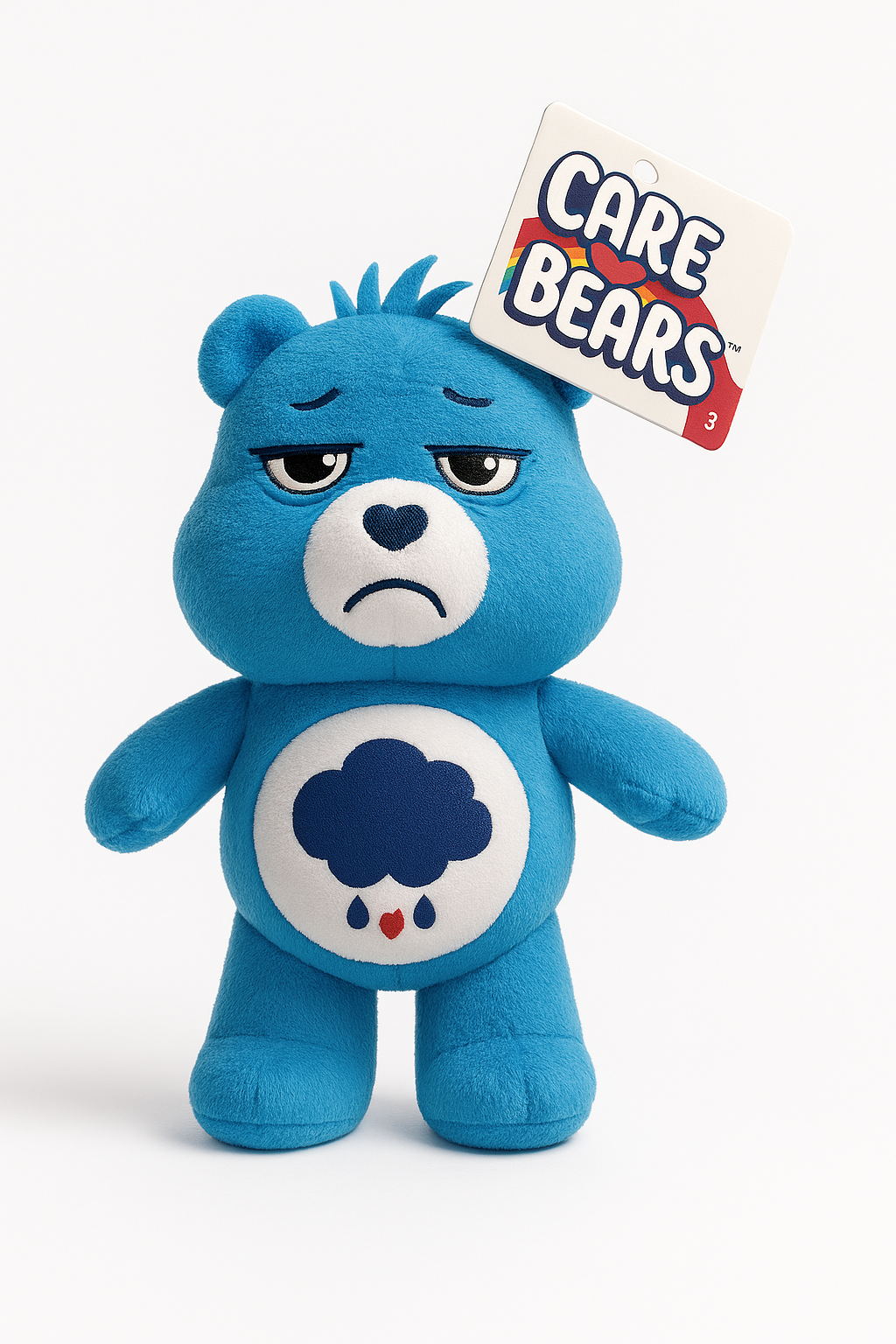 Mini Blue Care Bear Plush