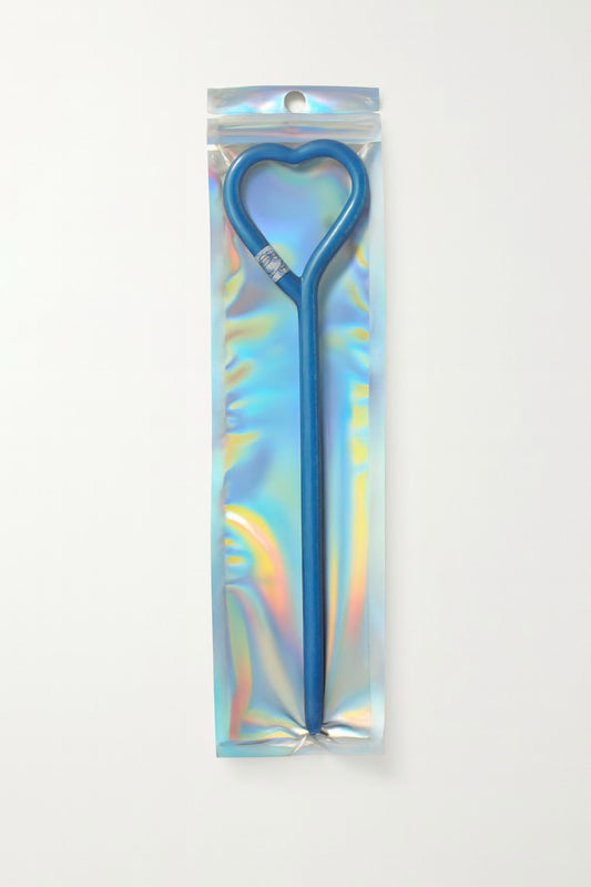 Blue Heart Shaped Pencil