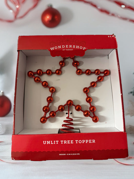 Unlit Tree Topper