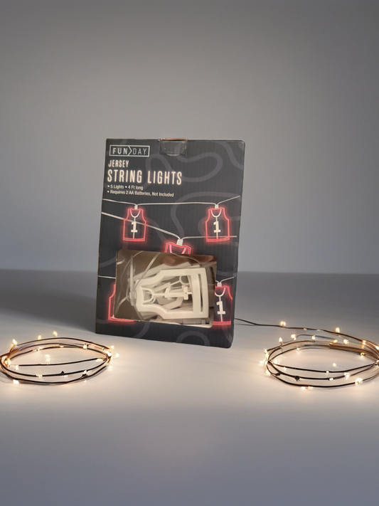 Cozy Jersey Shaped String Lights