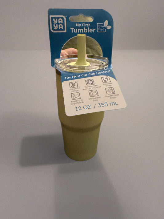 My First Tumbler Mug with Straw